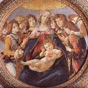 Sandro Botticelli Our Lady of the eight sub-angel oil painting reproduction